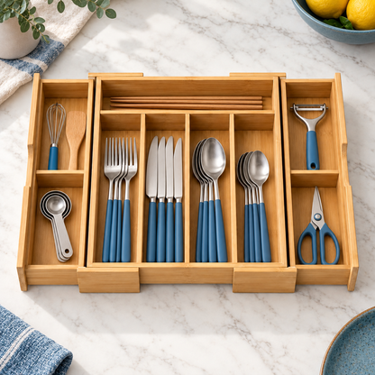 Expandable Utensil Tray — feature view