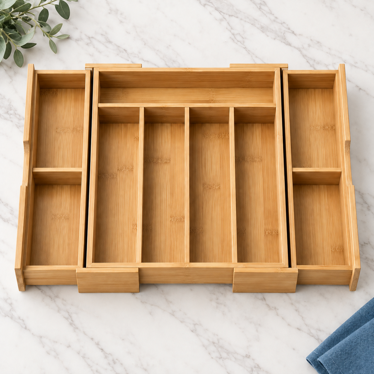 Expandable Utensil Tray — overview view