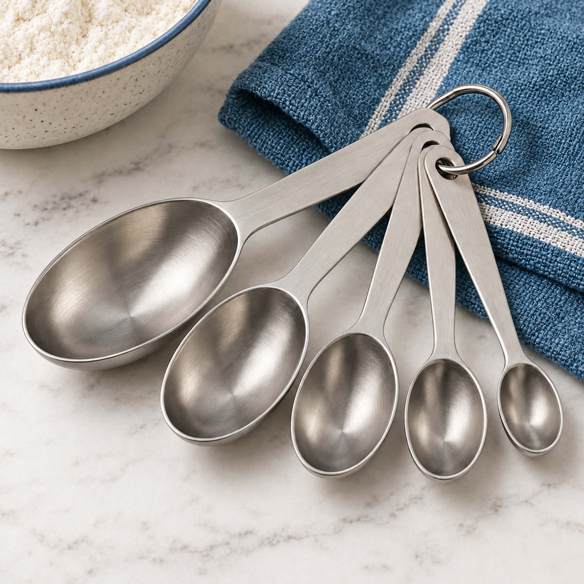 Nesting Measuring Spoon Set — detail view