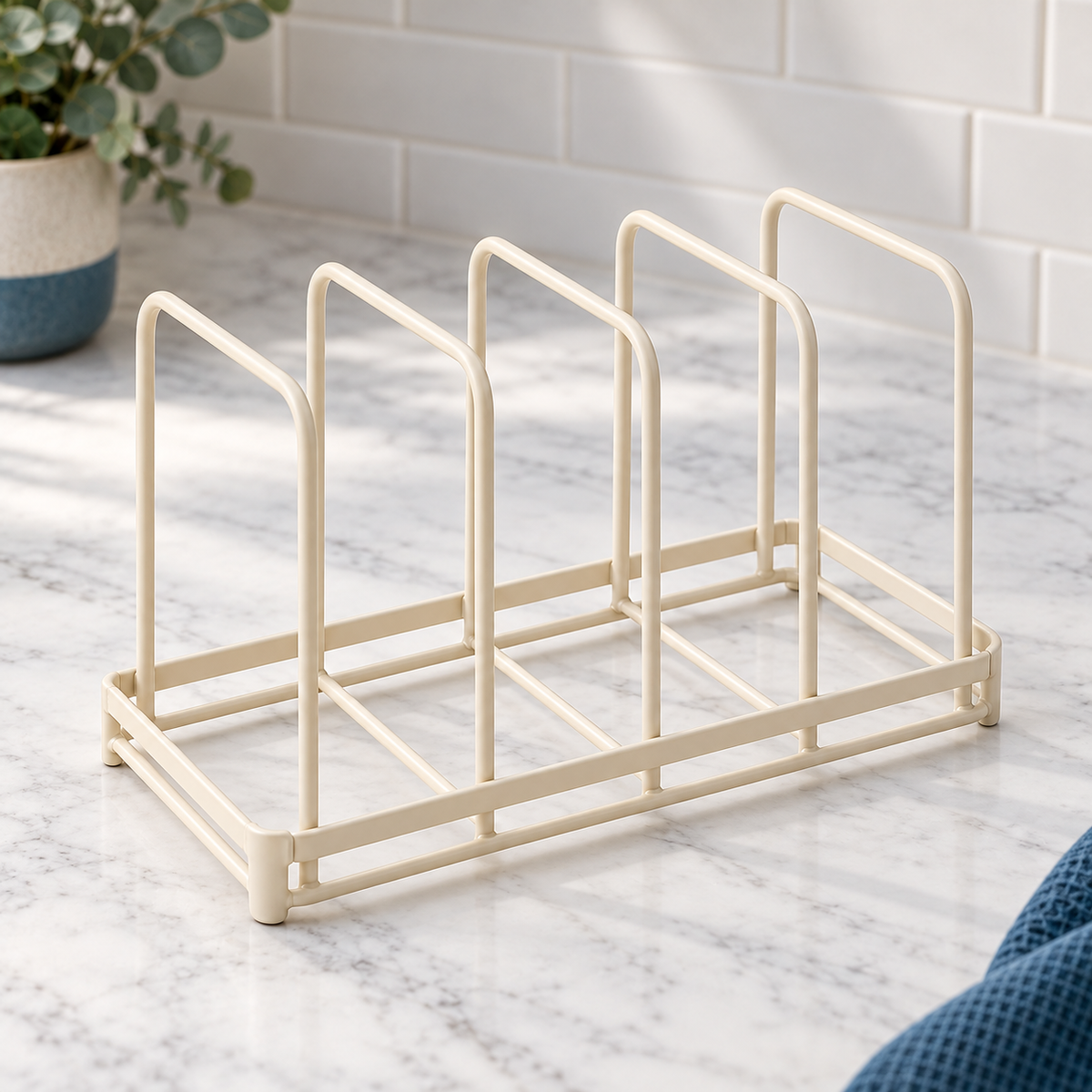Pot Lid Organizer Rack — overview view