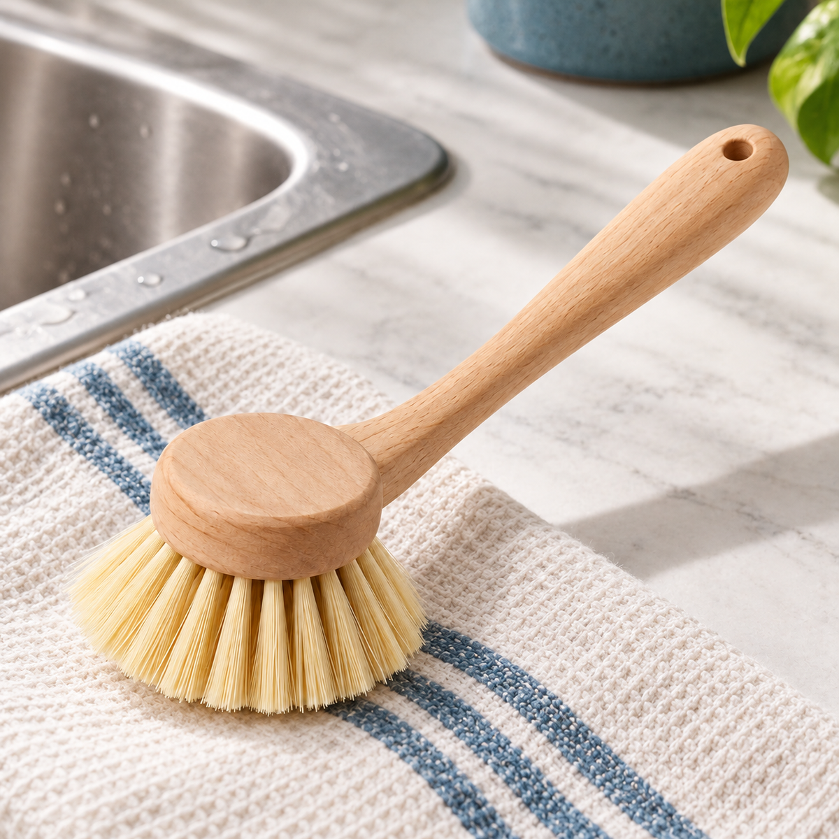Reusable Dish Brush — detail view