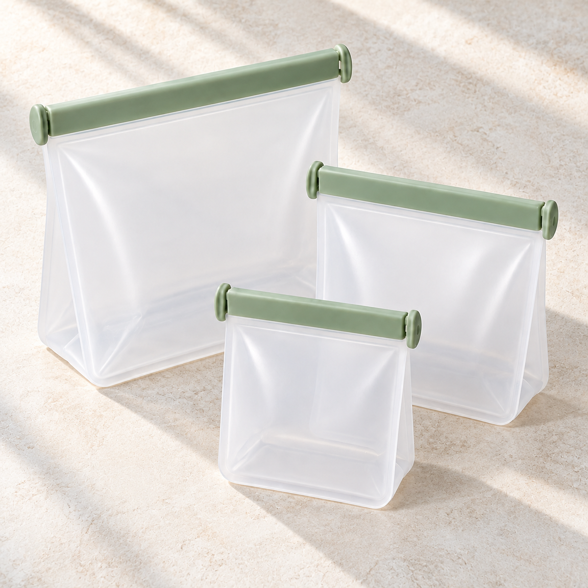 Reusable Food Bag Set — overview view
