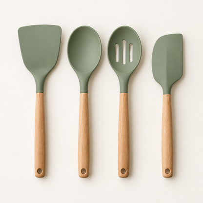 Silicone Cooking Utensil Set — hero view