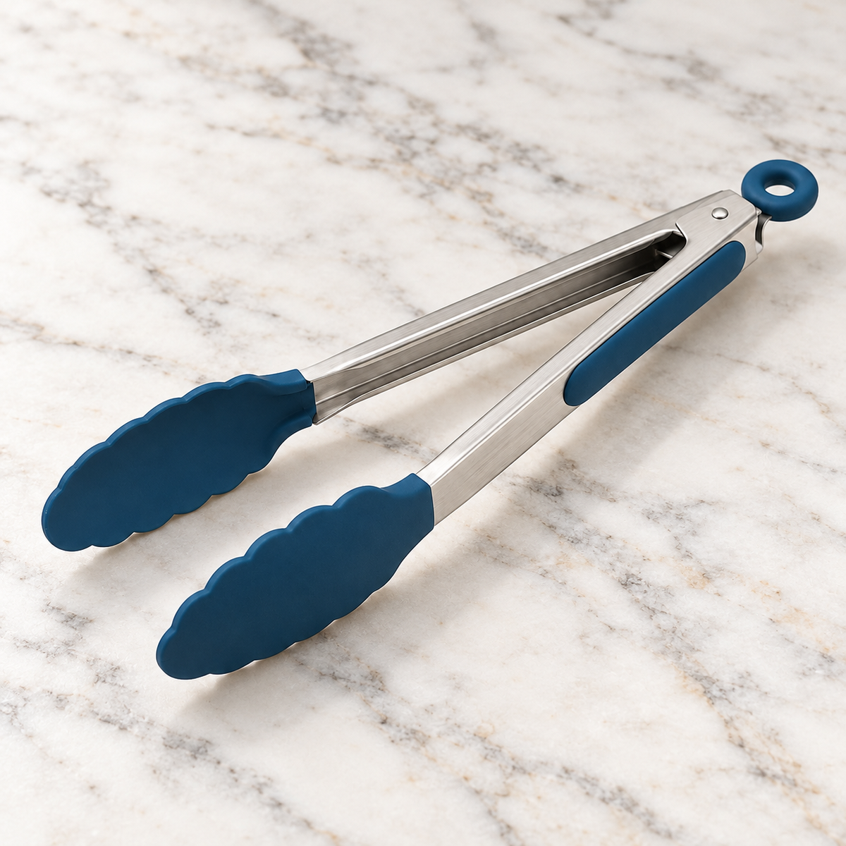 Stainless Steel Kitchen Tongs — detail view